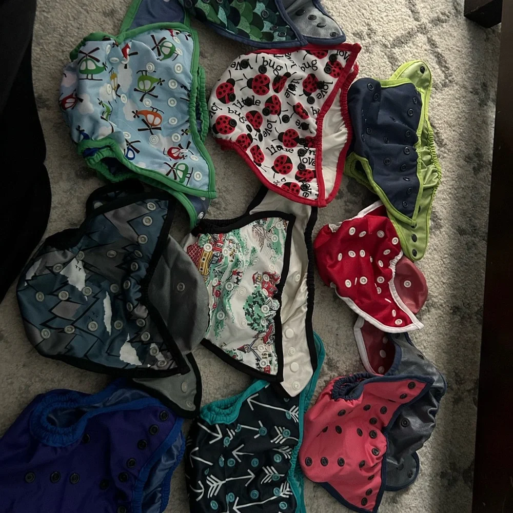 Vibrant Kids Diaper Covers Set